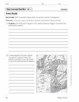 Page 11: Lesson 3 | Case Study...Case Study The Iceman’s Last Journey 1. In the year , two hikers discovered the remains of a man in a melting between Austria and Italy. 2. The found near