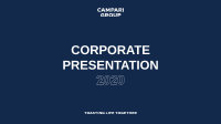 Page 1: Campari Group Corporate Presentation 2020 ppt Group... · PRESENTATION. CAMPARI GROUP’S HISTORY. Campari was founded in 1860 - the year GaspareCampari invented the bright red bittersweet